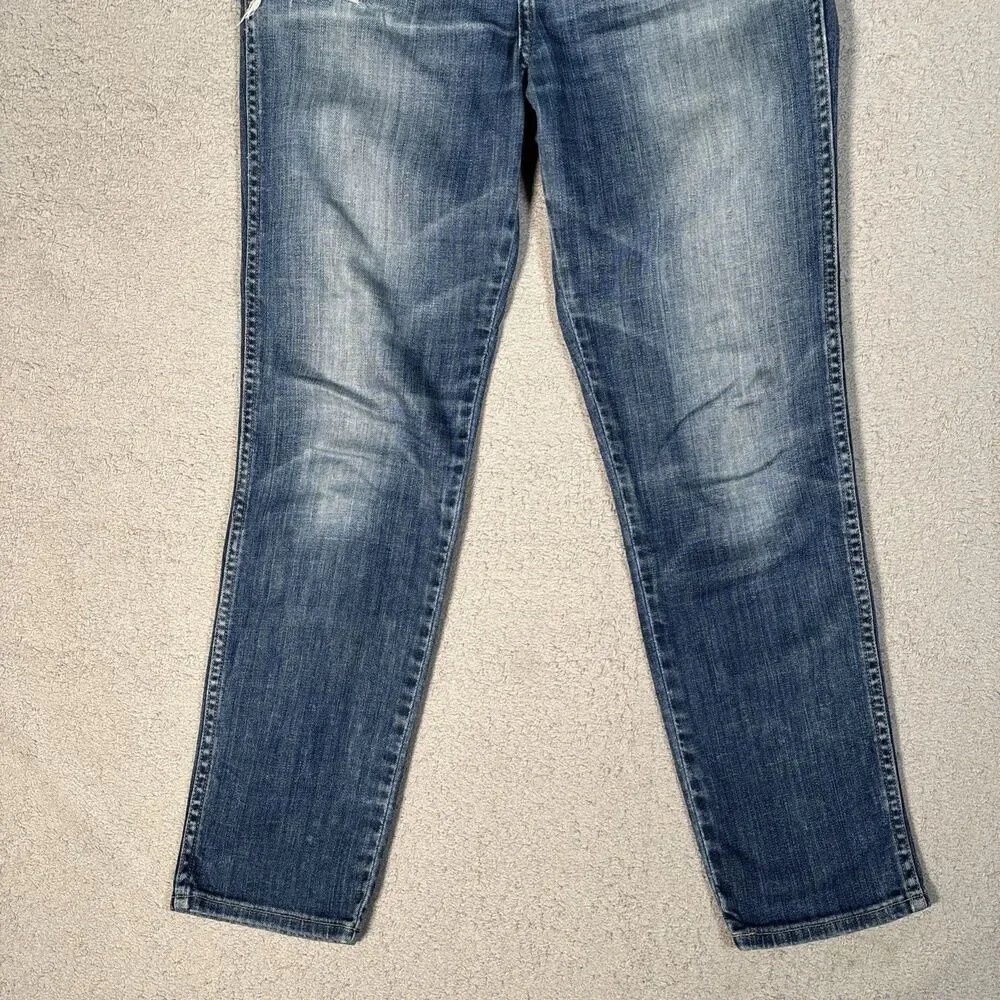 Lucky Brand Jeans Women’s Size 6/28 Charlotte Rail Mid Rise Skinny Blue Denim‎